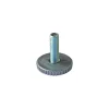 Ferramenta Per Mobili E Infissi|Regolatore per piede letto ø 40 mm. grigio
