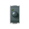 Serie Civili|Regolatore 230v 100-500w +push grigio - vimar.