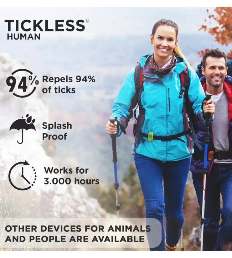 Antiparassitari Per Animali- Repellente ad ultrasuoni contro le zecche green - tickless