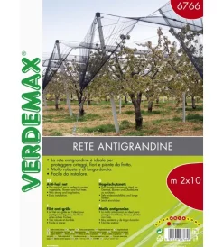 Verdemax Attrezzatura Giardinaggio|Rete antigrandine 2x10 m