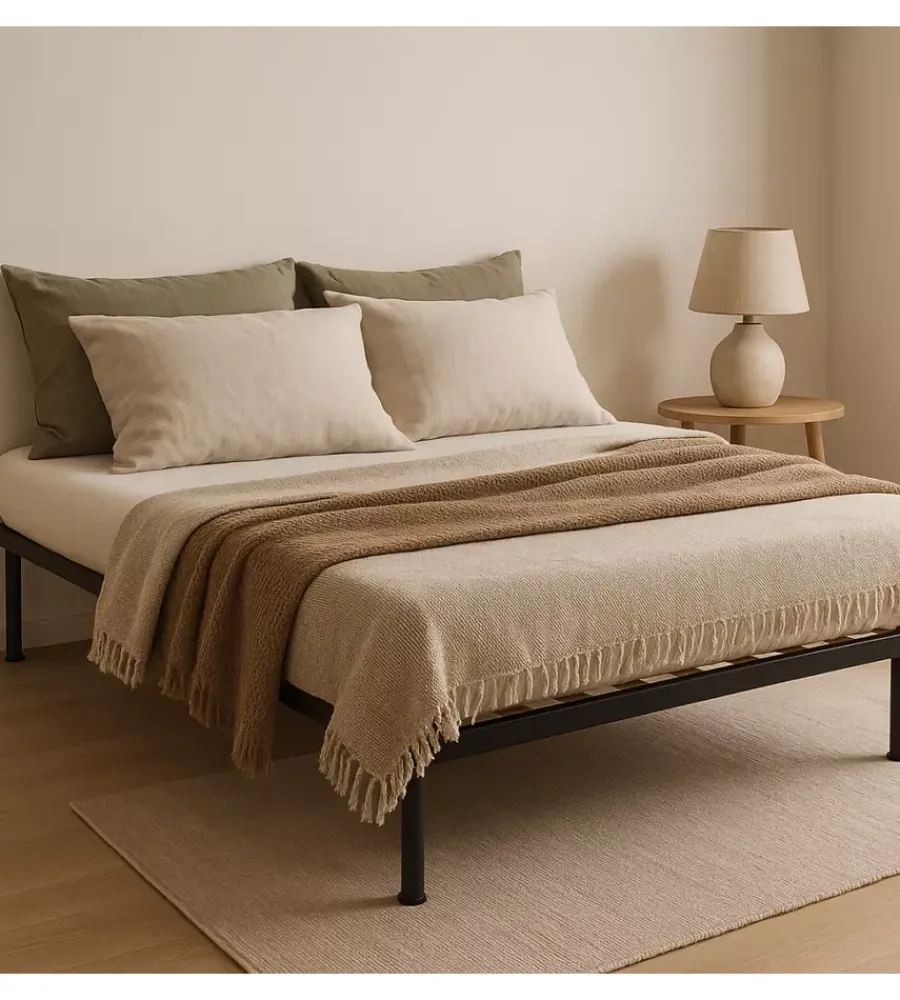 Letti E Comodini|Rete matrimoniale con 13 doghe in legno 160x190 cm