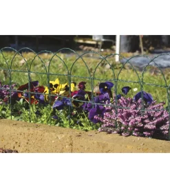 Hot Rete metallica plastificata border 0,65x25 Attrezzatura Giardinaggio