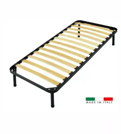 Letti E Comodini|Rete singola con 13 doghe in legno 80x190 cm