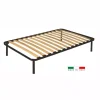 Letti E Comodini- Rete una piazza e mezza somnus con 13 doghe in legno 120x190 cm