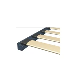 Letti E Comodini- Rete una piazza e mezza somnus con 13 doghe in legno 120x190 cm