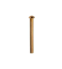Hot Ribattini testa tonda rame 5 x 25 - 10 pz. Rivettatrici E Rivetti
