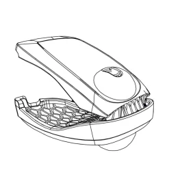 Yakima Portaggio|Ricambio morsetto per telaio portabici foldclick e justclick  yck622