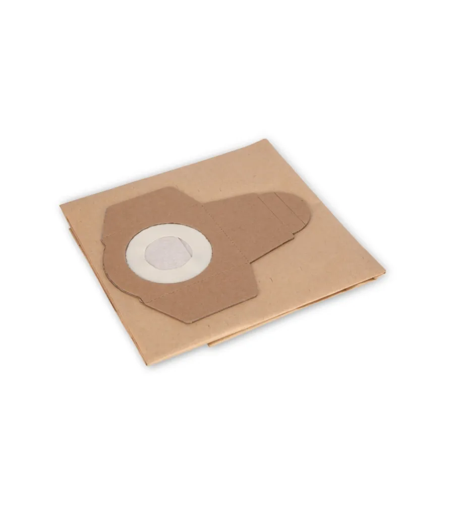 Aspiratori|Ricambio sacchetto aspirapolvere in carta per bidone aspira solidi e liquidi larx 1200 w 30 lt