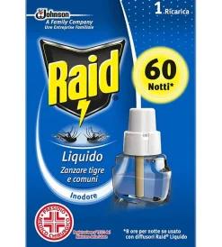 Coltivazione E Cura|Ricarica liquida antizanzare raid "60 notti" eucalipto