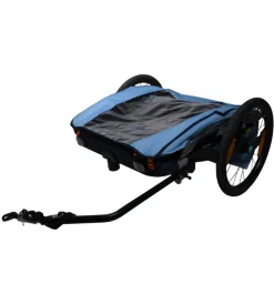 Bici- Rimorchio passeggino bici 2in1 azzurro - bellelli