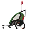Bici|Rimorchio passeggino bici bellelli "trailblazer" 2 in 1 verde chiaro, 41 kg