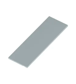 Discount Ripiani in acciaio - 80 x 30 cm. - alluminio bianco - 2 pz. Officina E Garage