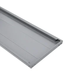 New Ripiano in metallo per scaffale da 60x40 cm - grigio. Officina E Garage