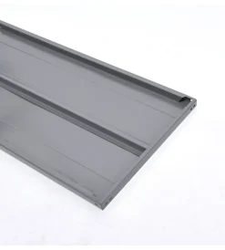 Outlet Ripiano in metallo per scaffali da 100x40 cm - grigio. Officina E Garage