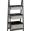 Best Riponitutto da campeggio pieghevole "latiga" in alluminio e poliestere grigio e nero 49x33x109 cm Campeggio
