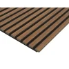 Rivestimento Murale-Kimono Rivestimento murale fonoassorbente "premium" noce rigatino, 19x572,5x1200 mm