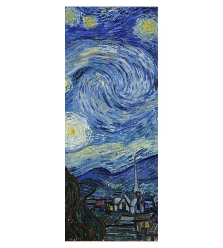 Outlet Rivestimento per porta in vinile fantasia "starry night", 210x83 cm Decorazione Pareti