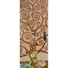 Decorazione Pareti|Rivestimento per porta in vinile fantasia "tree of life", 210x83 cm