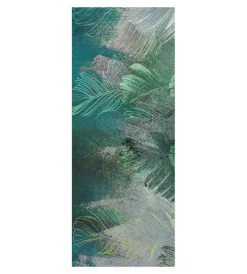 Decorazione Pareti|Rivestimento per porta in vinile fantasia "deep green", 210x83 cm