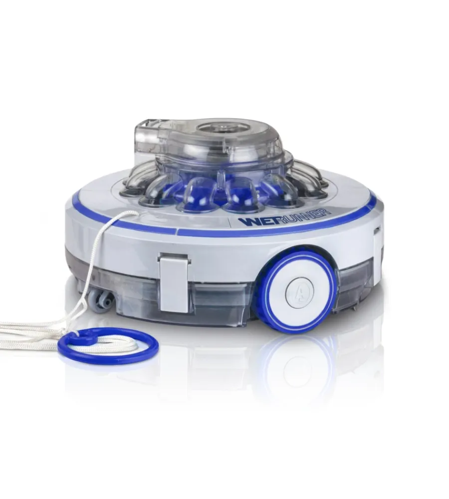 Piscine-Gre Robot a batteria pulitore automatico piscina fuori terra "rbr60" 35 mq