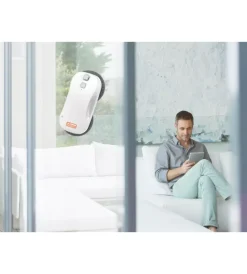 Lavavetri- Robot lavavetri a batteria vinco "grisù" con doppio getto acqua e connettività bluetooth, 90 w
