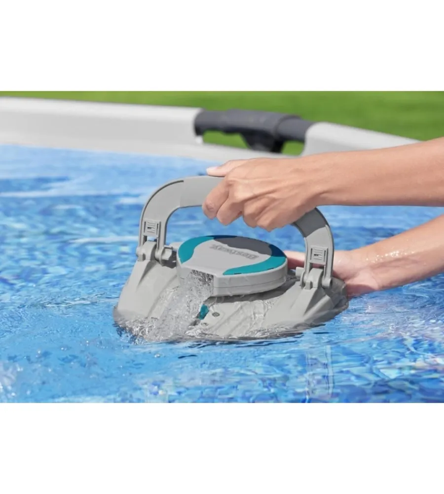 Bestway Piscine|Robot pulitore a batteria per piscine "aquatronix g100" 9v