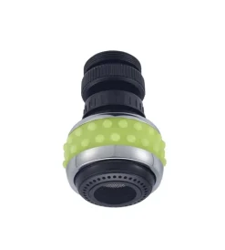 Hot Rompigetto rubinetto per cucina "bubble stream" - verde 2 getti Aeratori