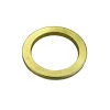 Ferramenta Per Mobili E Infissi- Rondelle alzaporta in ottone ø 13 mm. 12 pz.