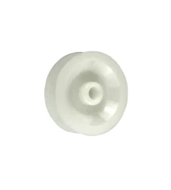 Sistemi Di Fissaggio|Rotella per funi ø 8 mm. in poliammide bianco ø 65 mm.