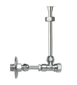 Cassette Wc-Idro-Bric Rubinetto per cassetta wc da1/2 tubo rame cr1/2 25cm