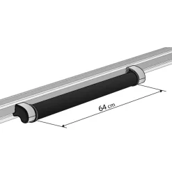 Sale Rullo posteriore per barre kargo - 64 cm  n11030 Portaggio