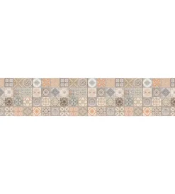 Tessile D'Arredo|Runner in vinile persian tiles, 50x240 cm