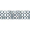 Tessile D'Arredo|Runner in vinile summer tiles, 50x180 cm