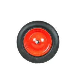 Best Ruota pneumatica di ricambio per carriola con perno corto 17 cm, 360x60 cm. Attrezzatura Giardinaggio