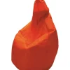 Poltrone E Pouf|Sacco armonia "comodone" arancione 80x80x120 cm