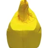 New Sacco armonia "comodone" giallo 80x80x120 cm Poltrone E Pouf