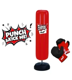 Giochi E Casette Bimbo|Sacco da boxe pugilato per bambini gonfiabile punch bag da 150 cm
