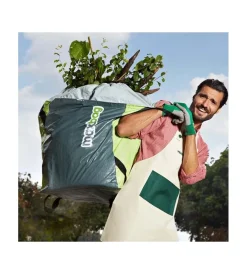 Verdemax Attrezzatura Giardinaggio|Sacco da giardino "maxbag" in polipropilene 180 litri, 48x48x60h cm -