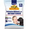 Outlet Salviette milleusi con antibatterico - 20 pezzi Cura Igiene
