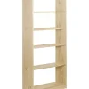 Scaffali In Legno- Scaffale in legno gala con ripiani larghezza 80 cm