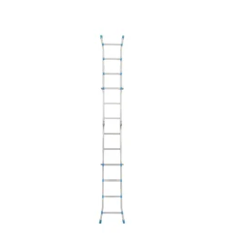 Easy System Scale E Sgabelli|Scala multiposizione in alluminio 4+4 gradini