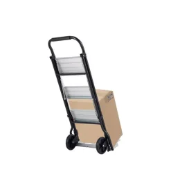 Grima Attrezzatura Giardinaggio|Scala-carrello con doppia funzione, portata 160 kg -