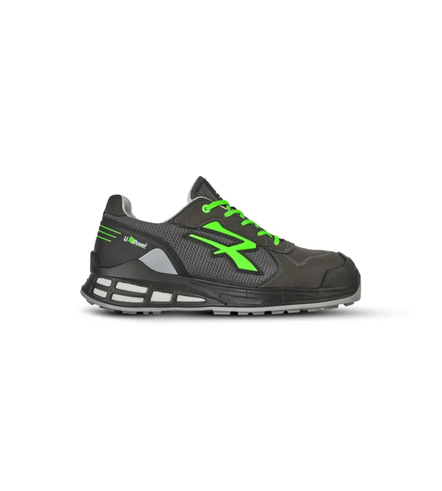 Scarpe Antinfortunistiche|Scarpe Antinfortunistiche-U-Power Scarpa antinfortunistica "egon" colore verde, tg 43