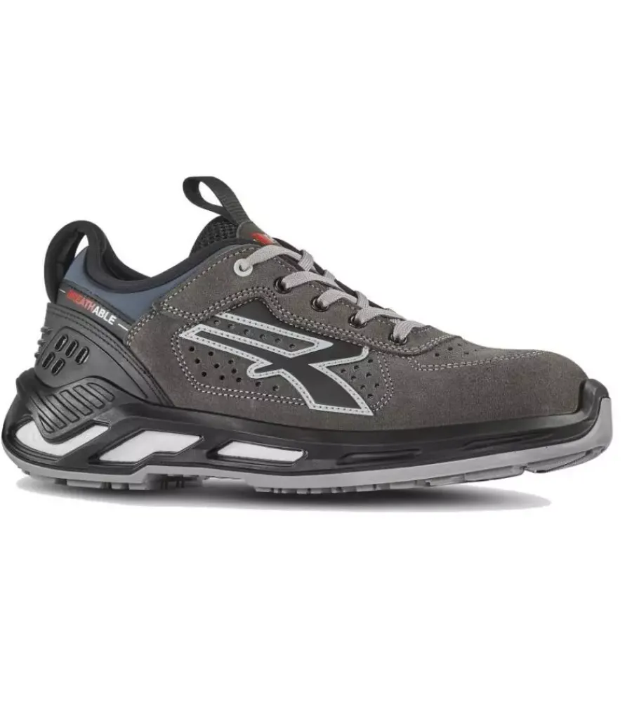 Scarpe Antinfortunistiche|Scarpe Antinfortunistiche-U-Power Scarpe antinfortunistiche aron esd s1p src grigio - tg. 41