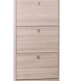 Sarmog Scarpiere|Scarpiera olmo con 3 ante, 63x18x117 cm