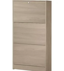 Sarmog Scarpiere|Scarpiera olmo con 3 ante, 62x114x18 cm