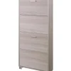 Scarpiere-Sarmog Scarpiera olmo con 4 ante, 70x154x18 cm