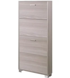 Scarpiere-Sarmog Scarpiera olmo con 4 ante, 70x154x18 cm
