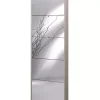 Scarpiere-Sarmog Scarpiera olmo con 5 ante a specchio, 63x18x190 cm