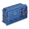 New Scatola incasso 4m rettangolare azzurro - vimar. Serie Civili